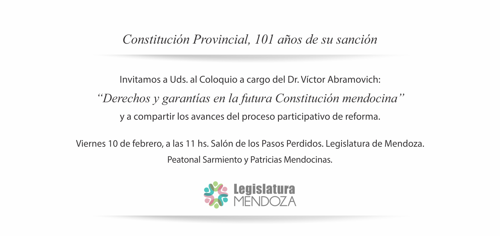 101 años de la constitucion