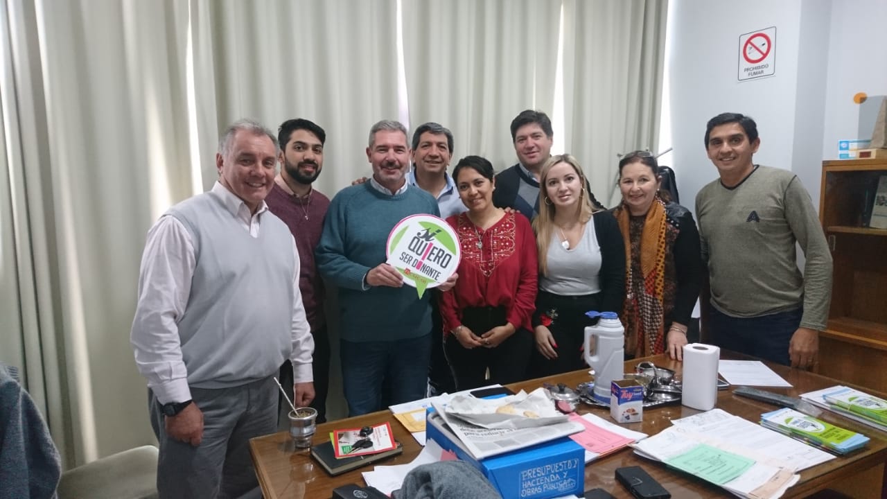 Campaña de donación de órganos Junín Rivadavia