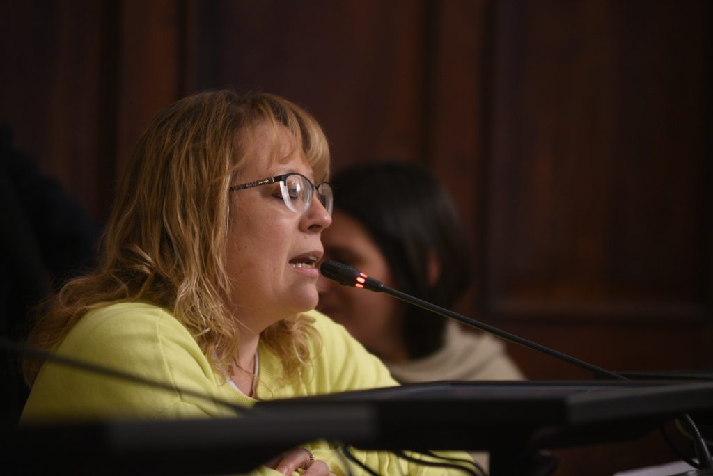 Camiolo sesión senado