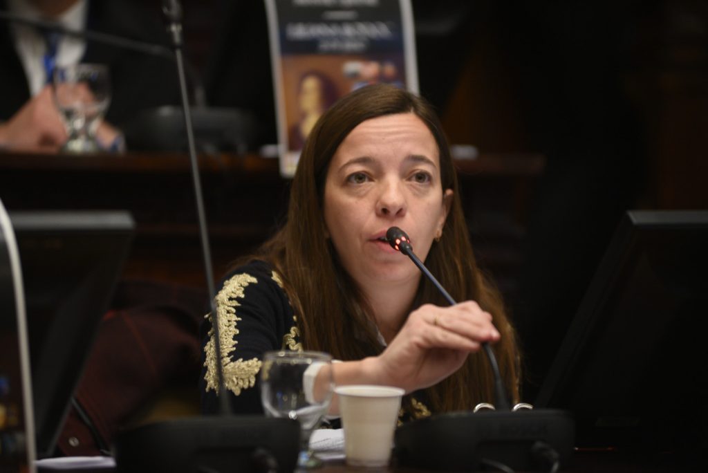 García sesión senado