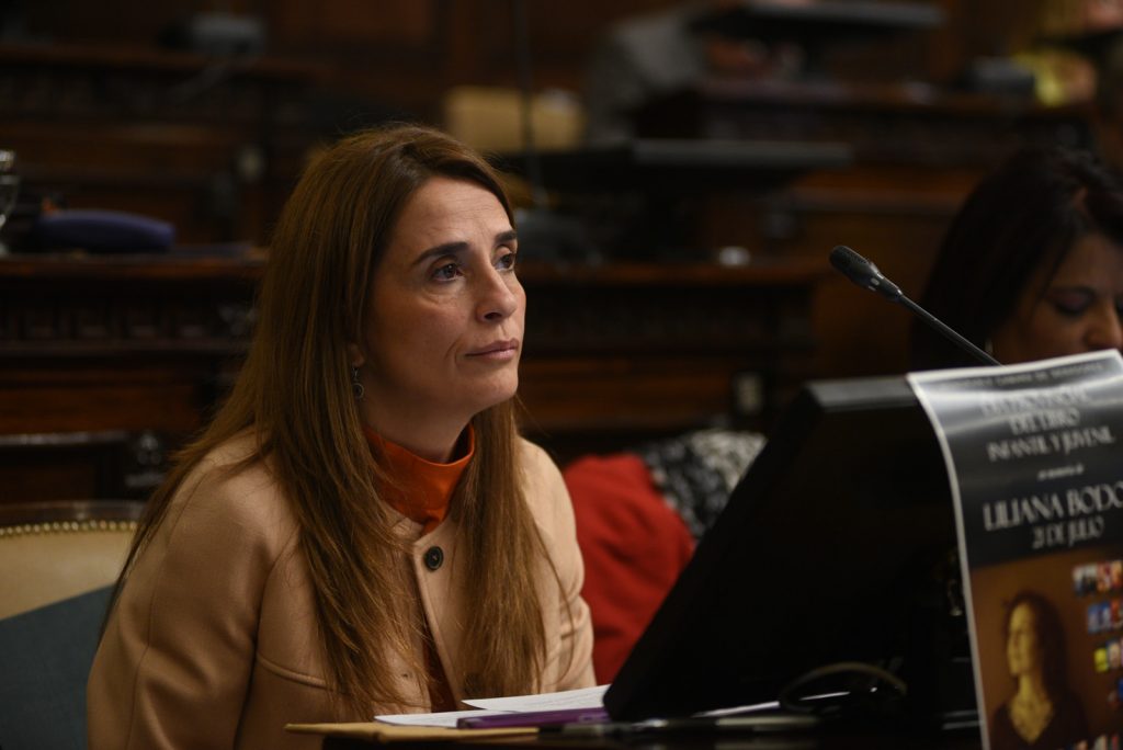 Lacoste sesión senado