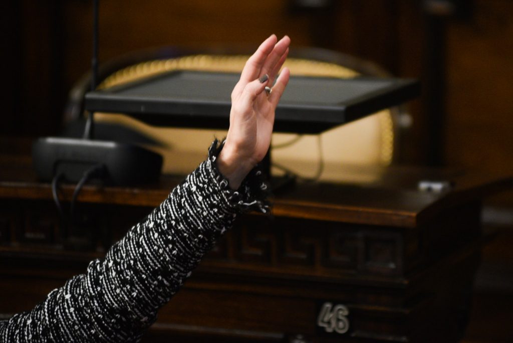 Votación senadores
