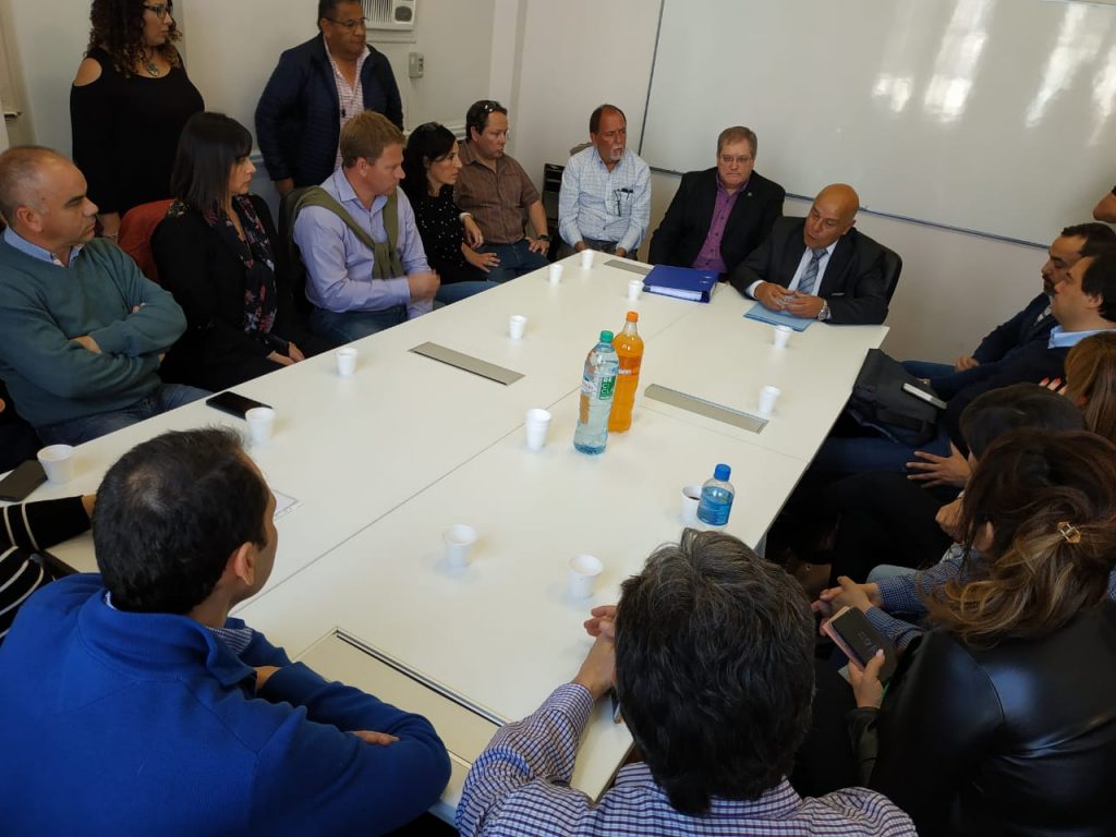 Los senadores Agulles y Abraham