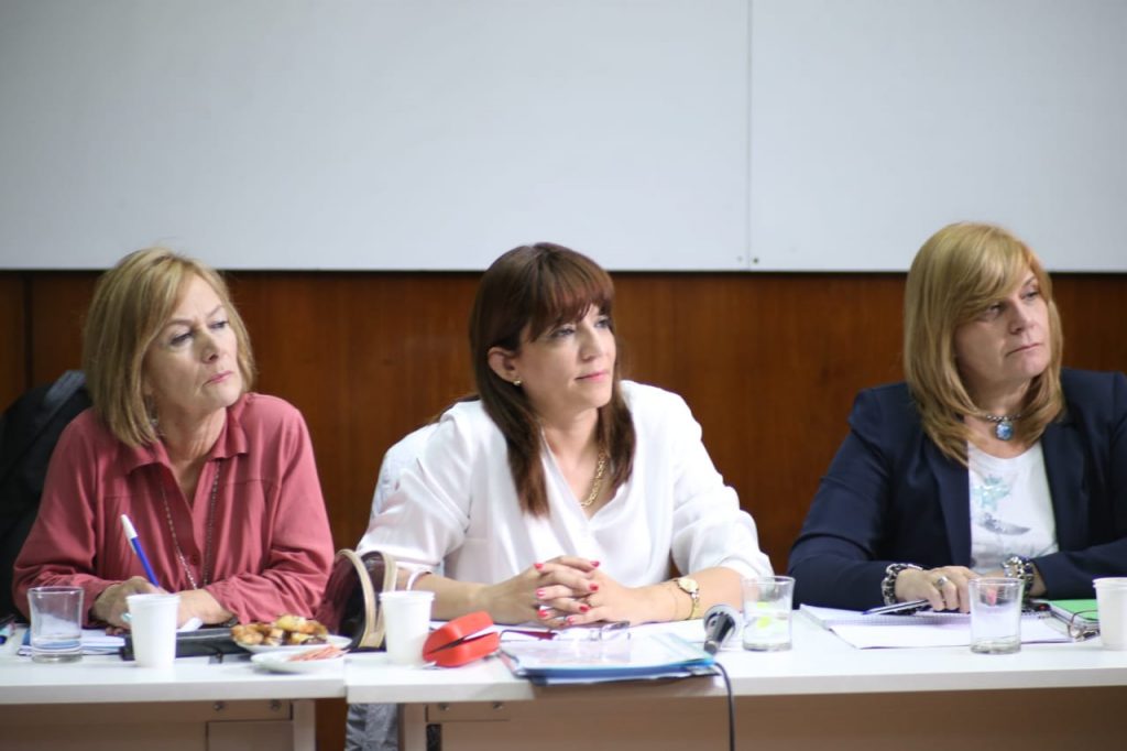 Patricia Galván, Claudia Salas y Silvia Stocco