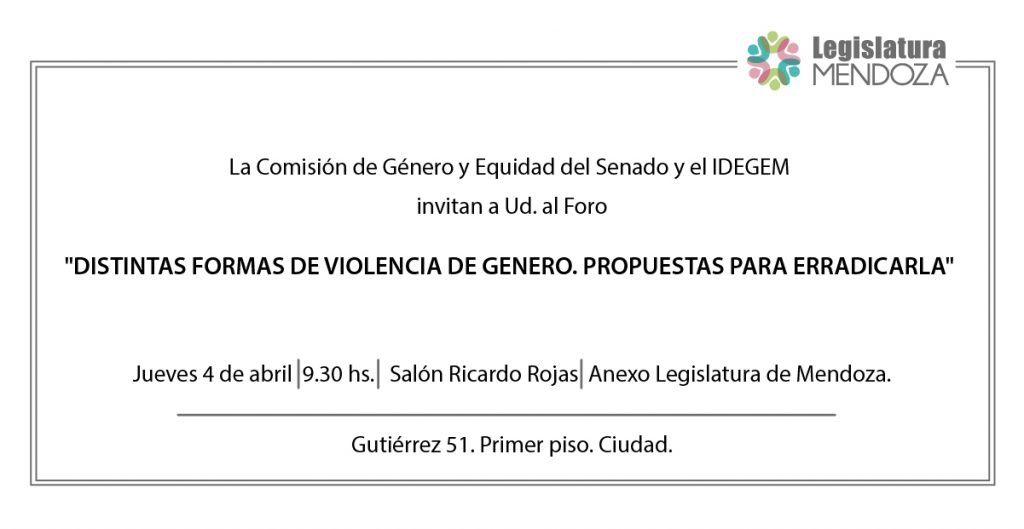 Distintas formas de violencia de género