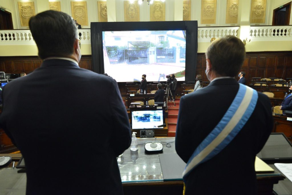 Homenaje especial de la Legislatura de Mendoza