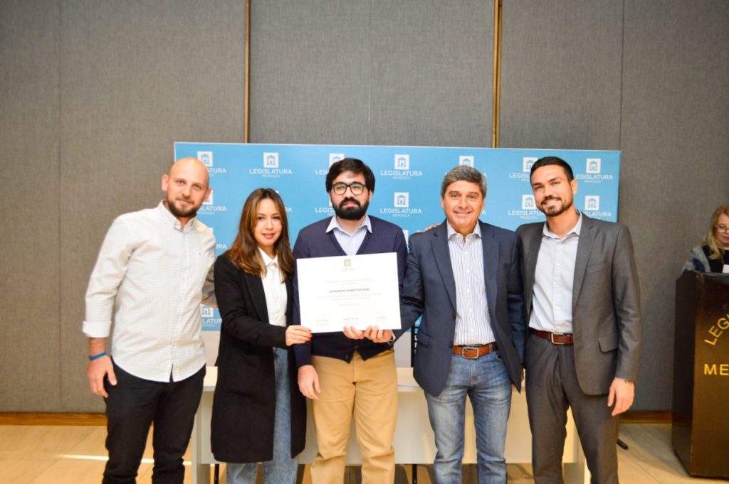 Reconocen el proyecto audiovisual “Experiencia Beethoven” 