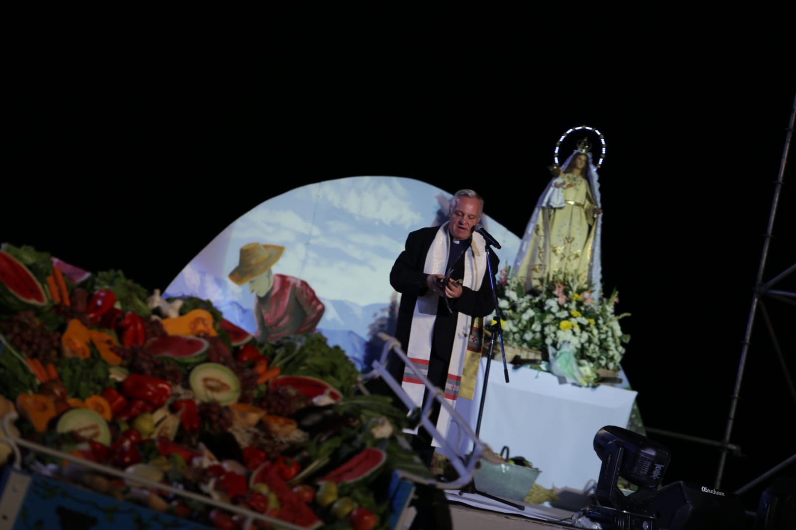 Bendición de los Frutos: el vicegobernador Mario Abed 
