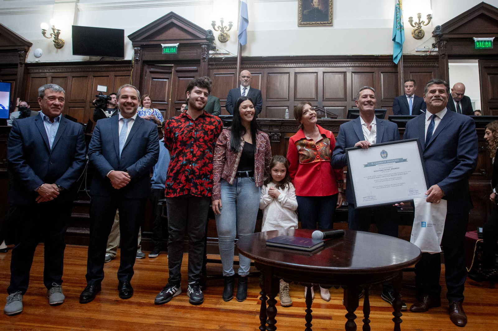 homenaje post mortem al senador Alejandro Bermejo