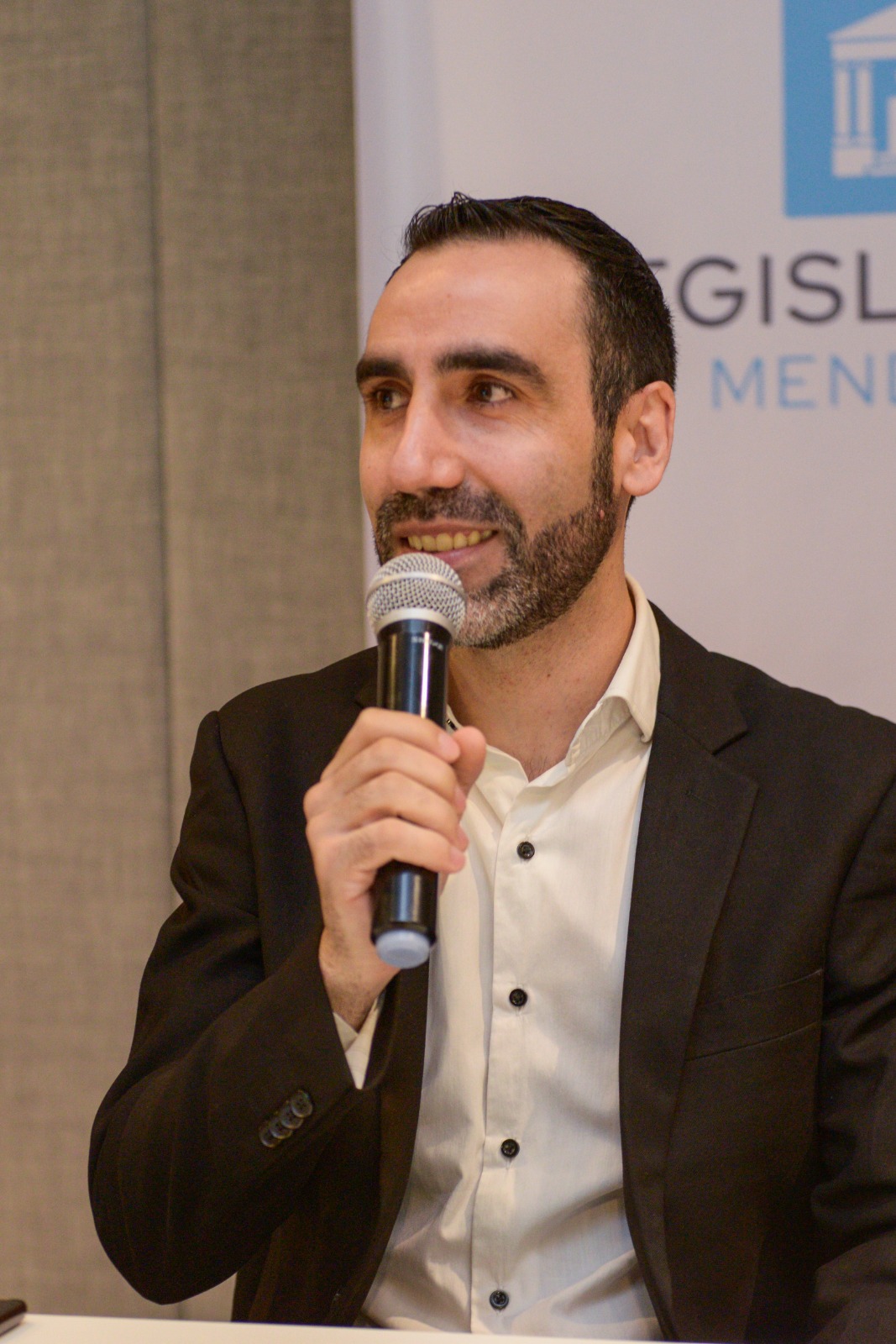 Damián Ortiz, quien ganó el premio “Docentes que inspiran”