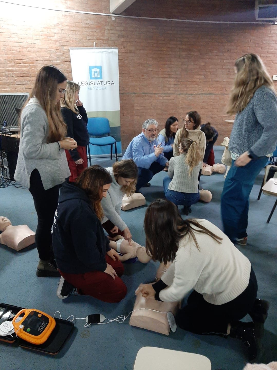 capacitación en Técnicas de Reanimación Cardiopulmonar 