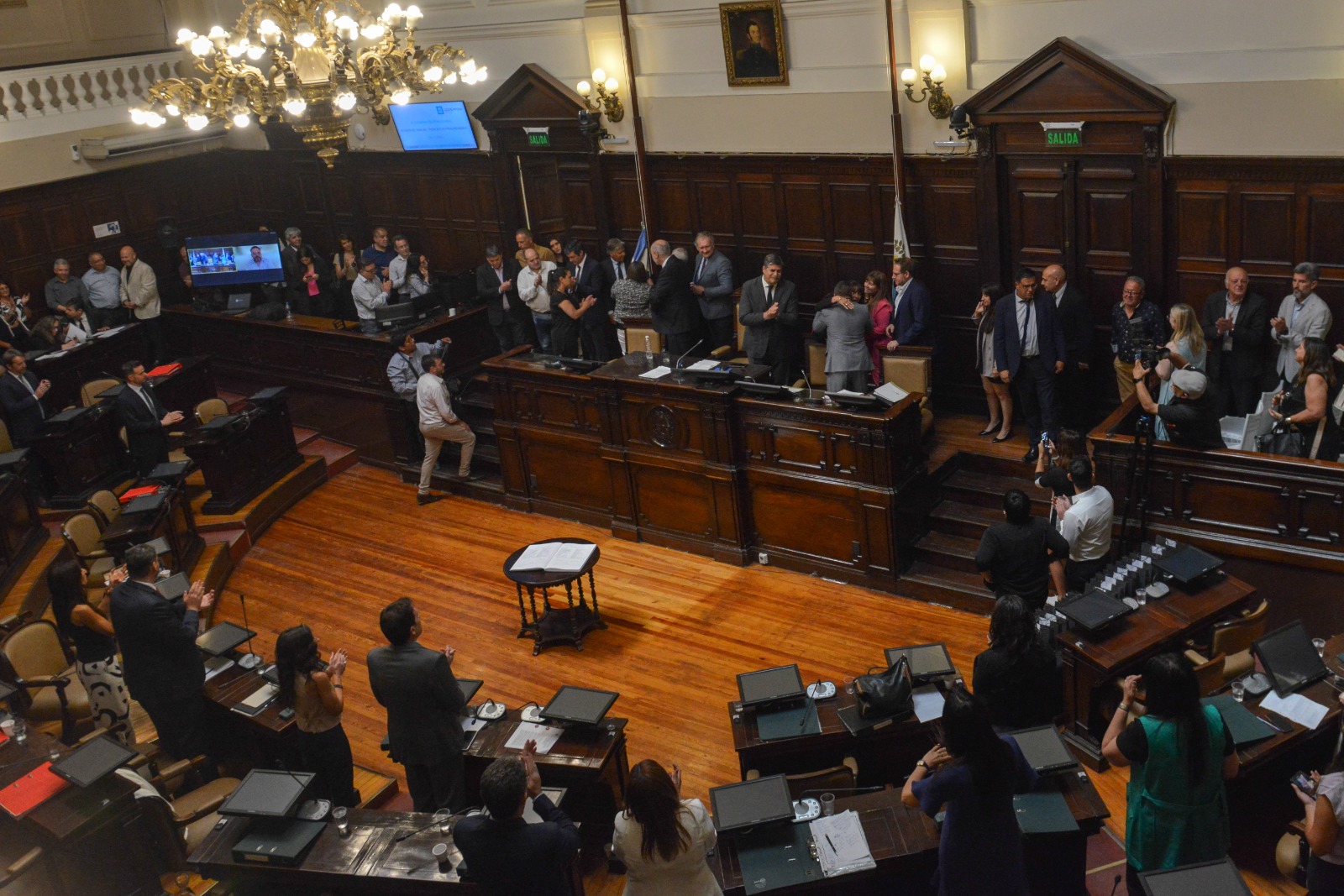 senadores se despidieron de sus bancas