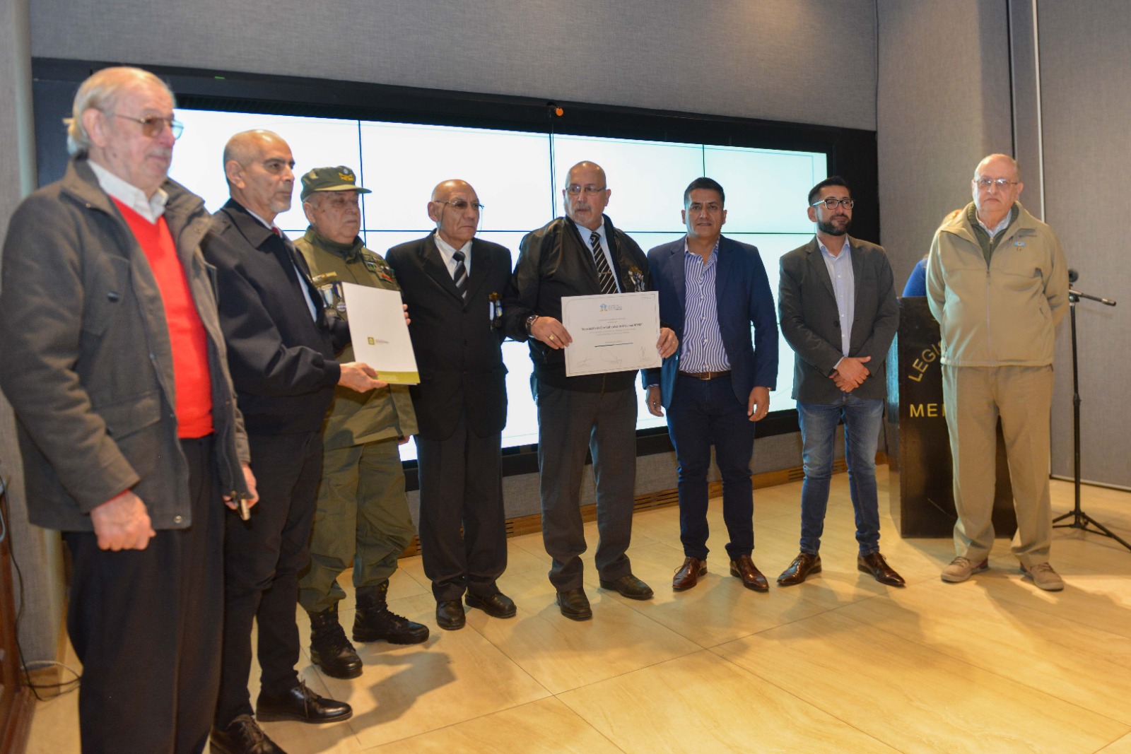 Reconocen a la Asociación Ex Combatientes de Malvinas por su aporte a la sociedad