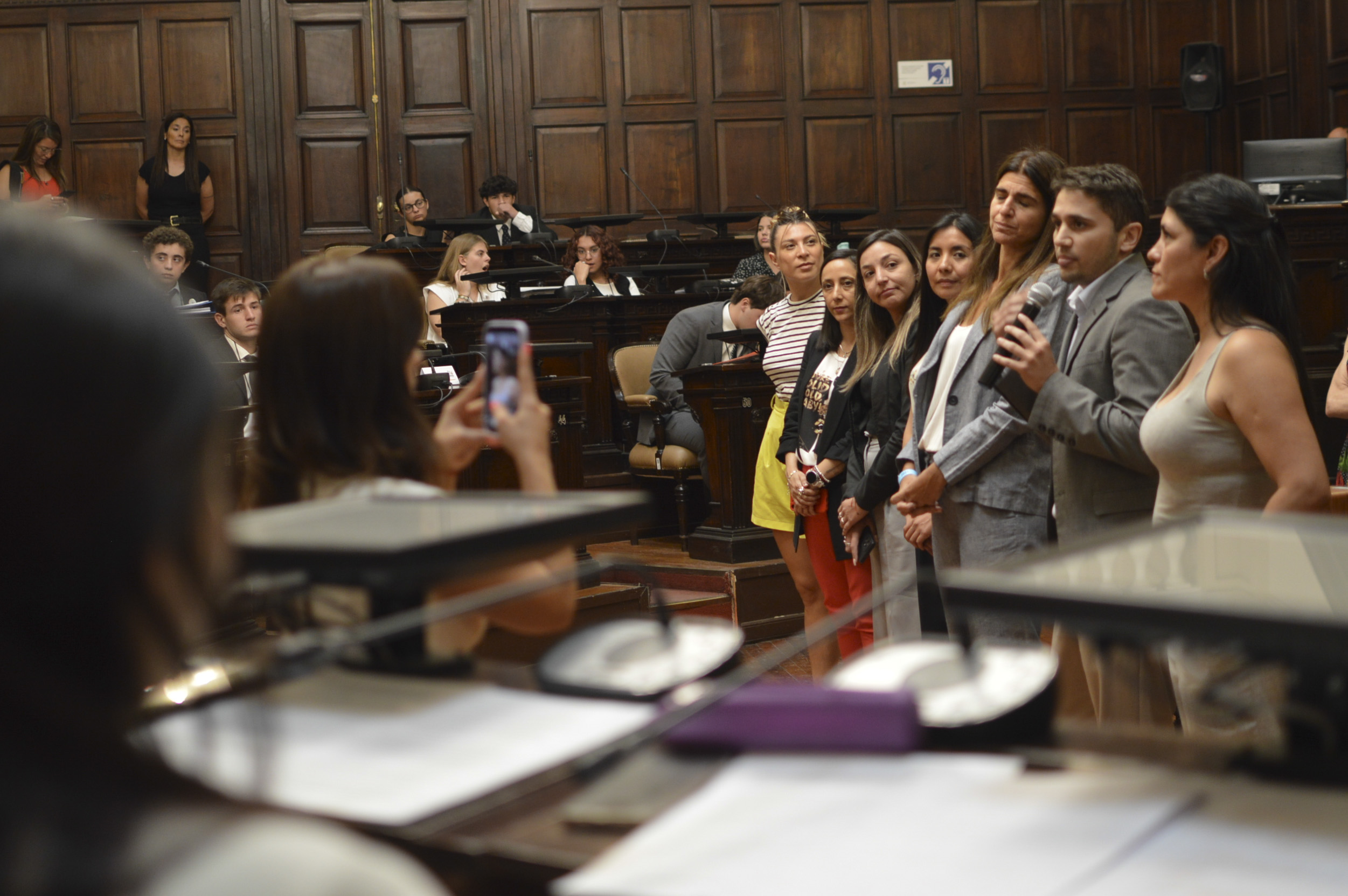 Jóvenes mendocinos fueron “senadores por un día”