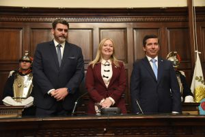 Hebe Casado dejó inaugurada la Asamblea de Sesiones Ordinarias
