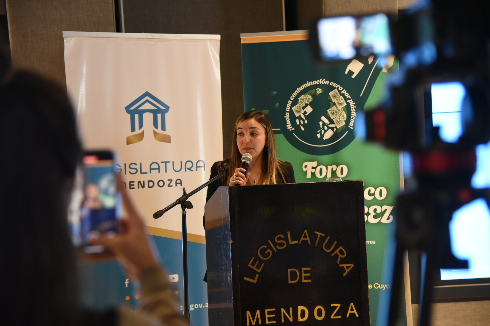 La Legislatura de Mendoza fue sede del foro “Cero Plástico 2040” 