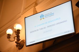 sesión senado