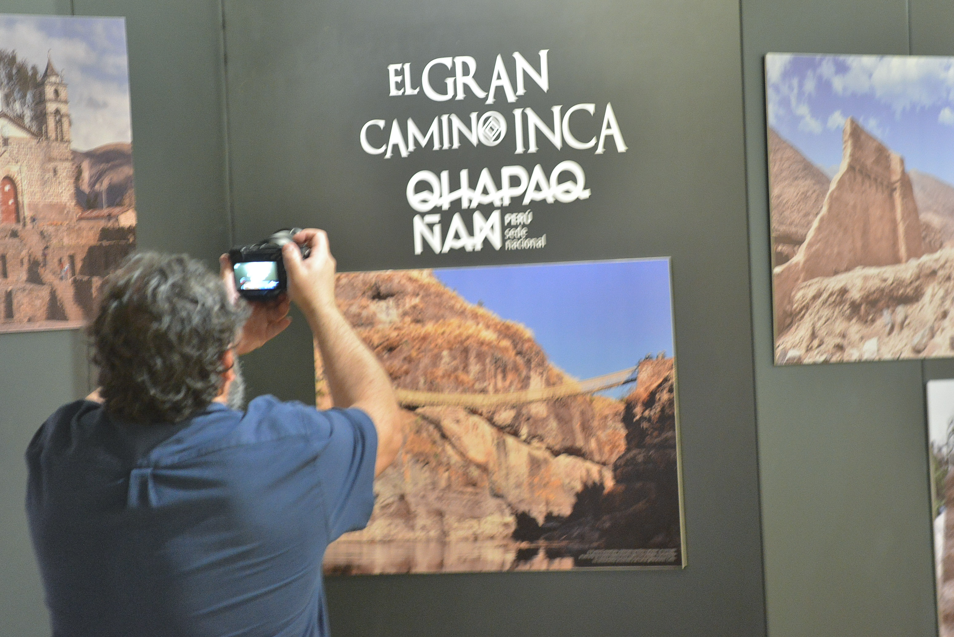 Inauguración de la muestra fotográfica “El Gran Camino Inca Qhapaq Ñan”