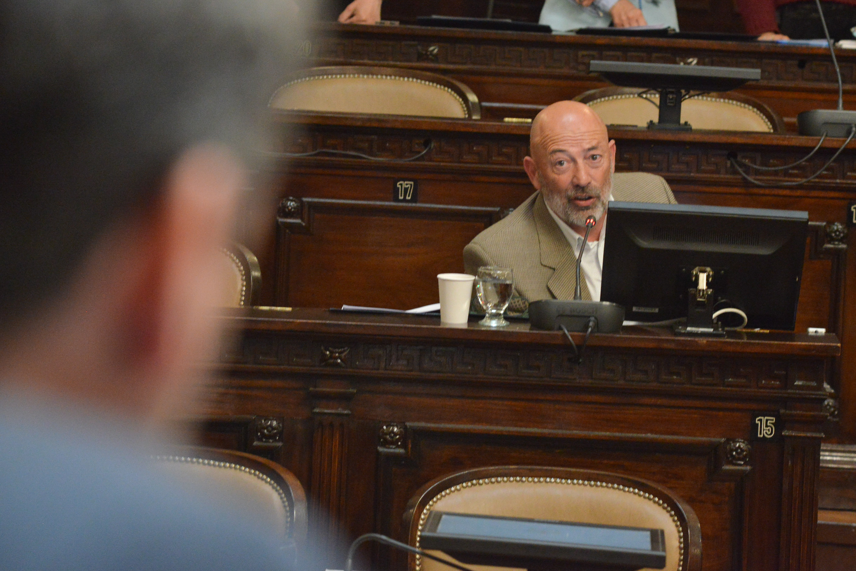 sesión senado