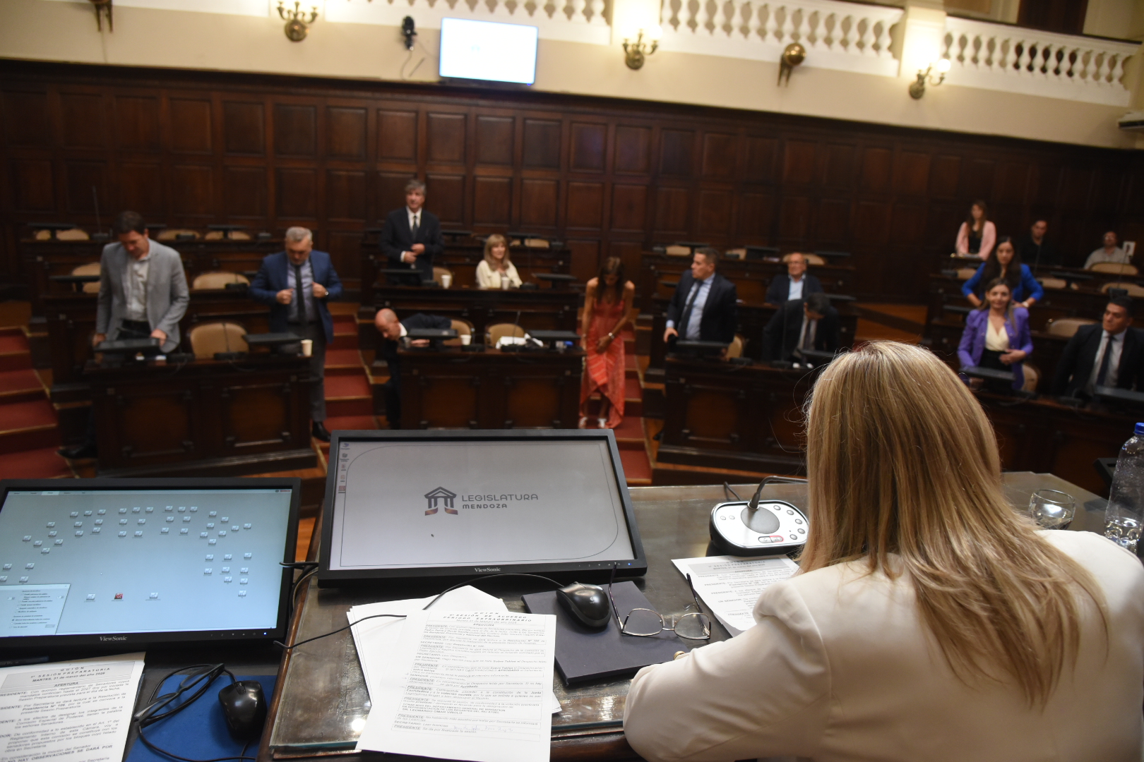 En Sesión Preparatoria, quedó constituida la Comisión Especial de Poderes